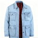Men's light blue denim jacket